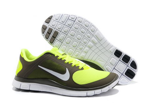Nike Free Run 4.0 V3 Mens Fluorescent Green Online Store